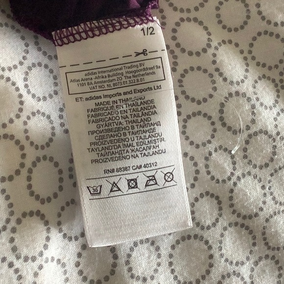 Adidas Maroon Racerback Tank - Picture 4 of 4